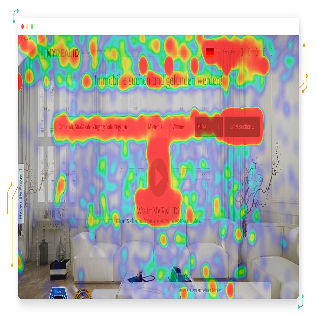 Visitor Analytics Heatmaps Homepage