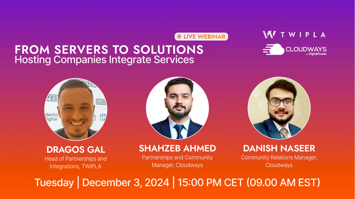 Cloudways ist eine verwaltete Cloud-Hosting-Plattform Anzeige TWIPLA Cloudways Webinar für Webhoster
