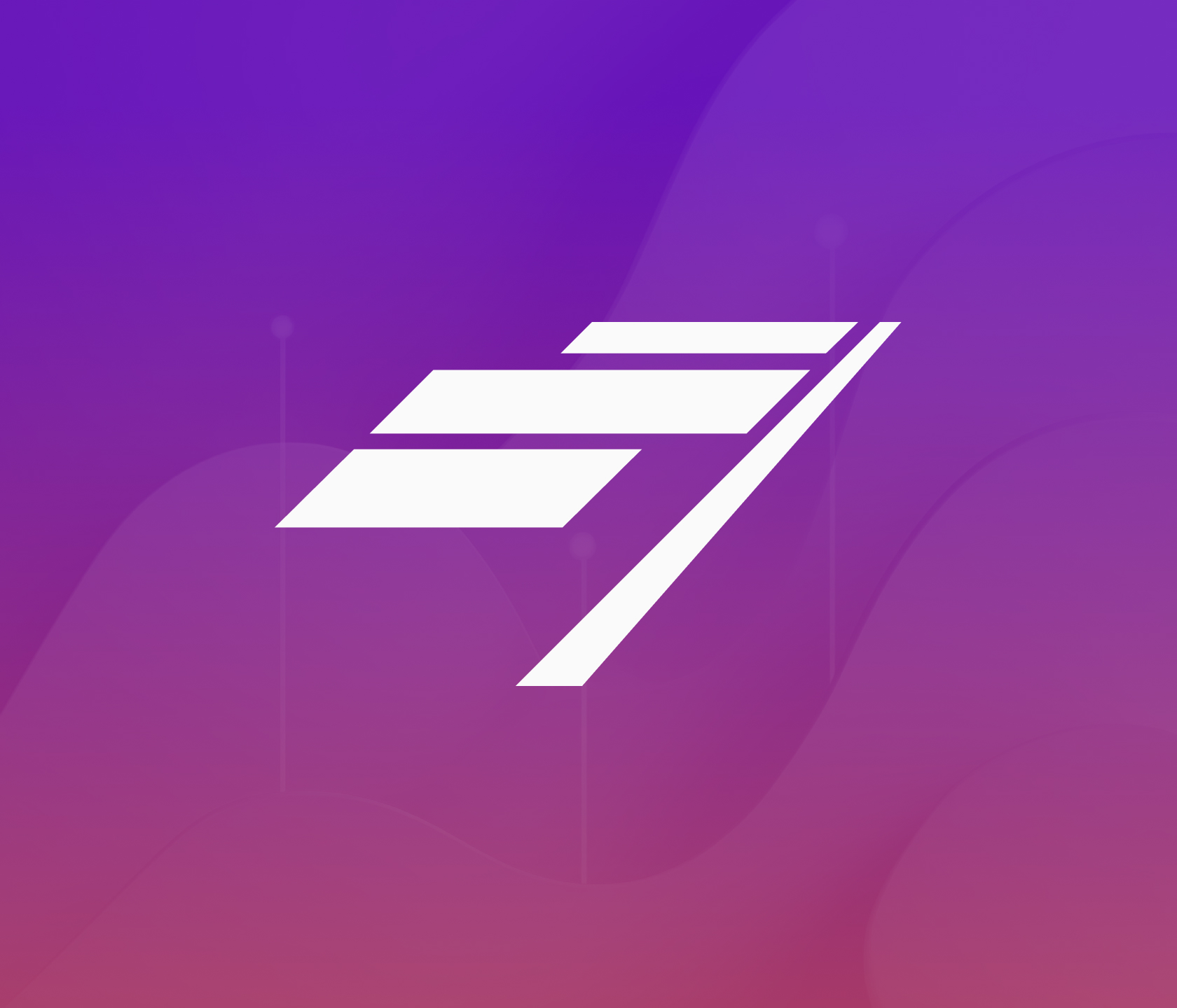 TWIPLA vs Chartbeat: Editorial Analytics Compared Abstract image representing Chartbeat with a centered logo on a purple background